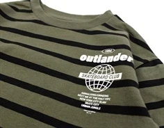 Name It ivy green t-shirt striber